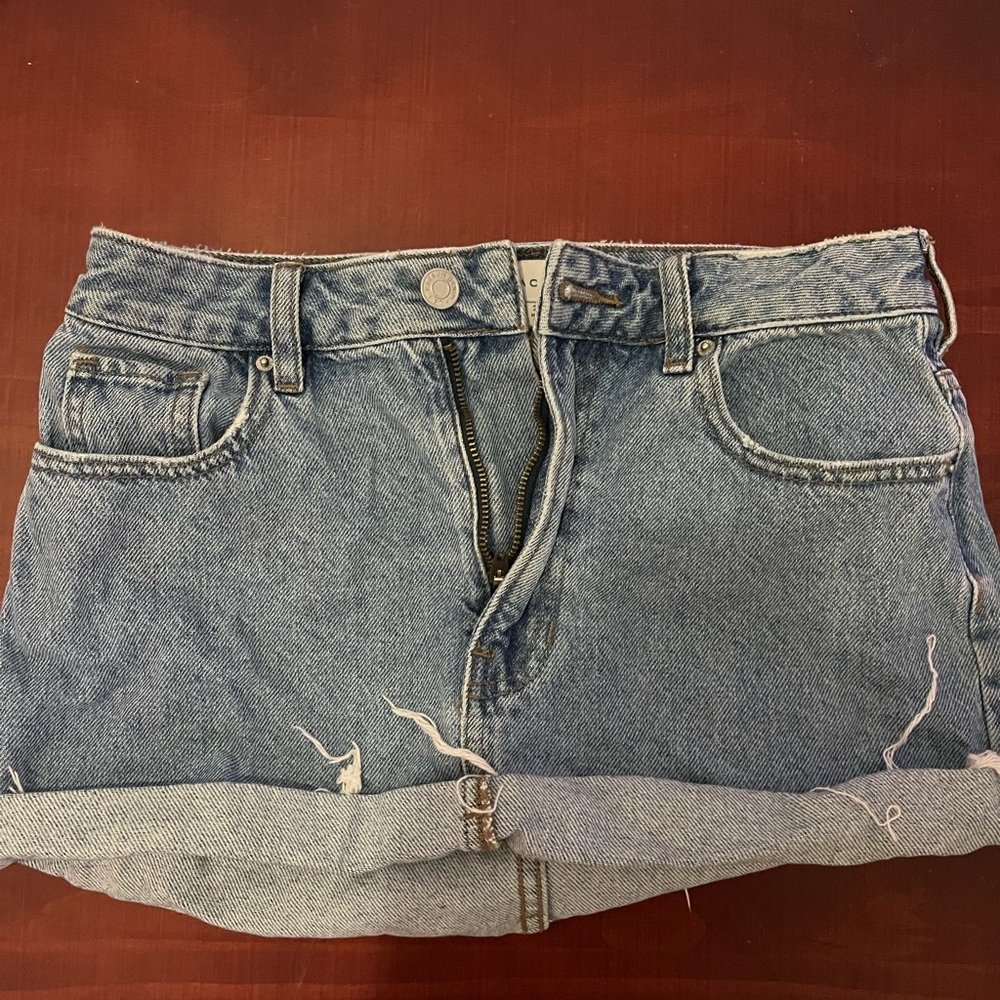 PacSun Light Blue Jean Shorts